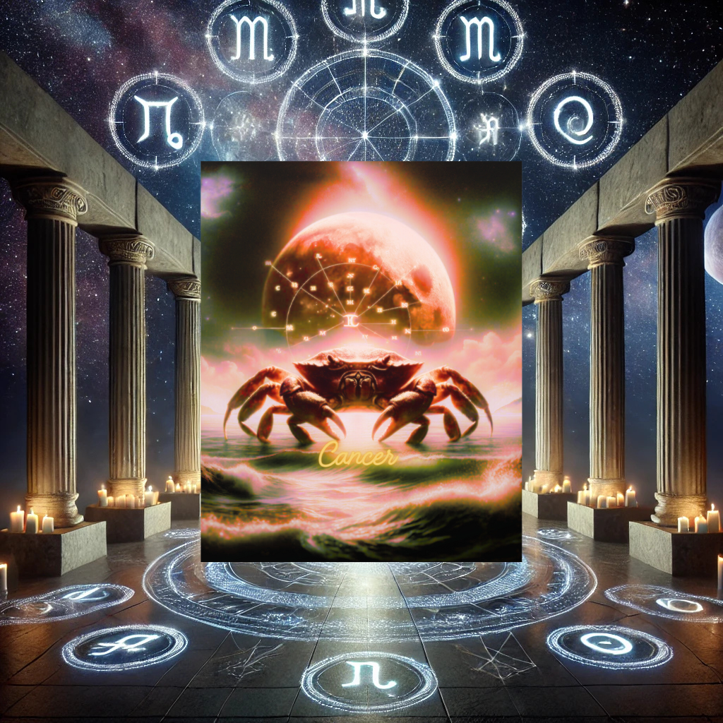 Cancer Zodiac Matte Poster