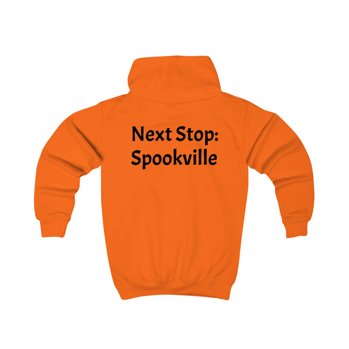 "Next Stop: Spookville" Kids Halloween Hoodie – Tiny Terror Line