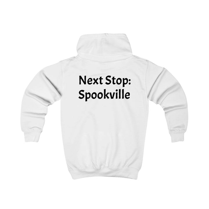 "Next Stop: Spookville" Kids Halloween Hoodie – Tiny Terror Line