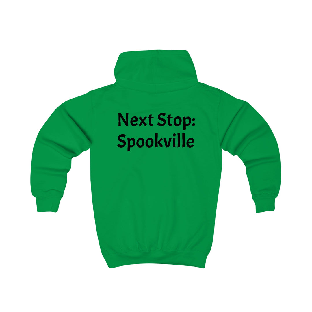 "Next Stop: Spookville" Kids Halloween Hoodie – Tiny Terror Line
