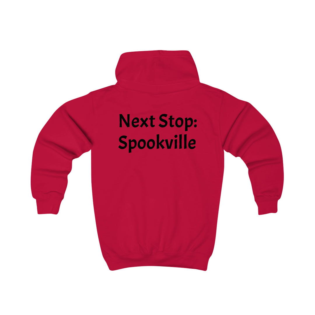 "Next Stop: Spookville" Kids Halloween Hoodie – Tiny Terror Line
