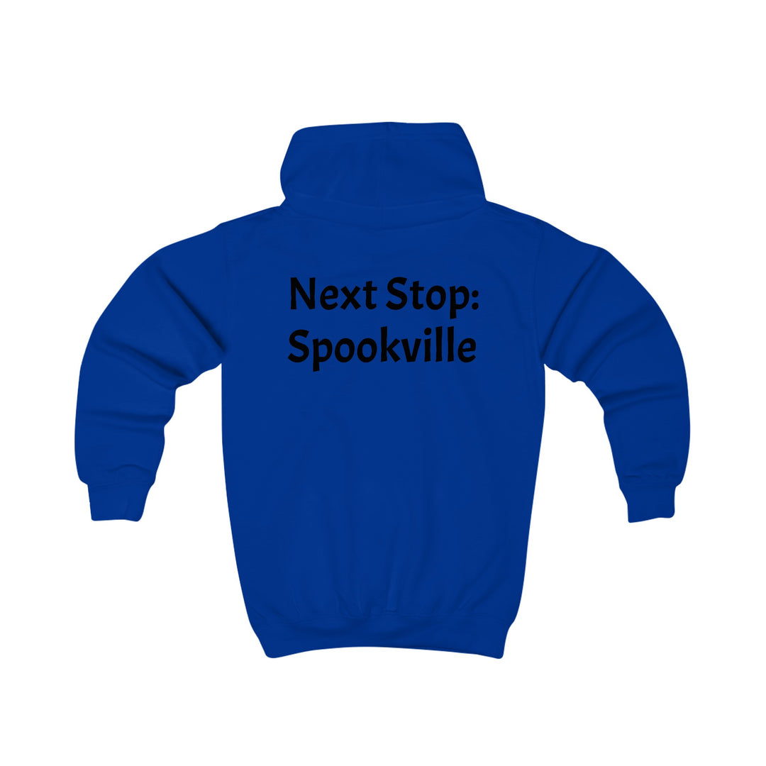 "Next Stop: Spookville" Kids Halloween Hoodie – Tiny Terror Line