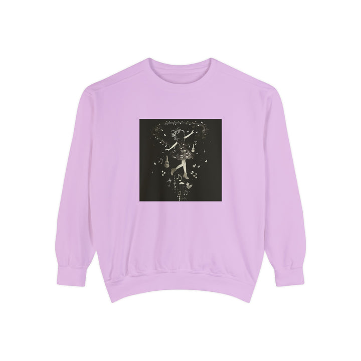 Music Inspired Unisex Garment-Dyed Sweatshirt
