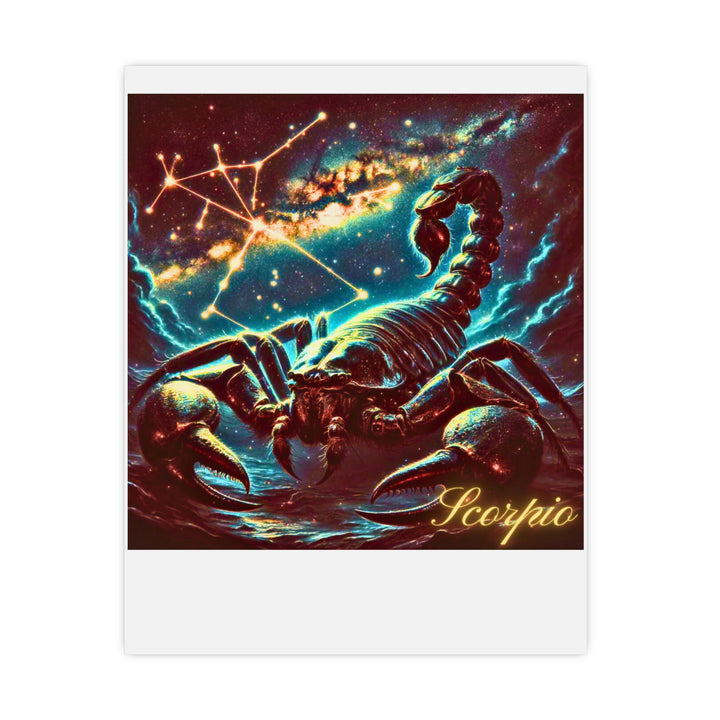 Scorpio Zodiac Matte Poster