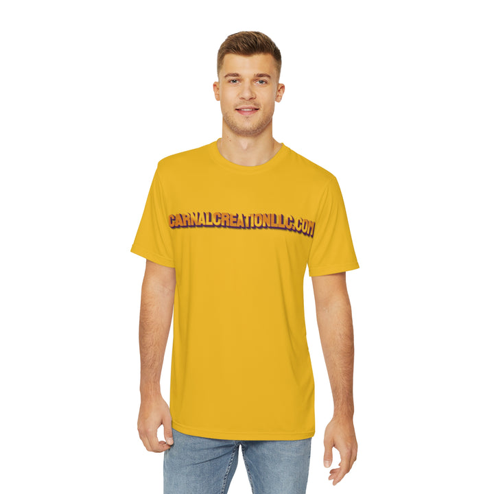 Carnal CreationMen's Polyester Tee (Yellow)