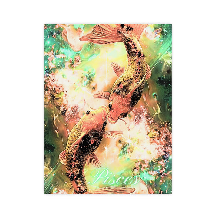 Pisces Zodiac Matte Poster