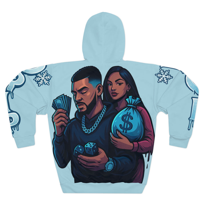 Urban Art Inspired Unisex Hoodie - Perfect Streetwear for Fashion Lovers, Gift for Holidays, Cool Graphic Design, Casual Wear, Cozy Outfit