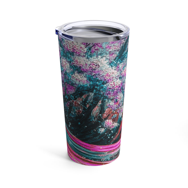 Vibrant Cherry Blossom Tumbler 20oz