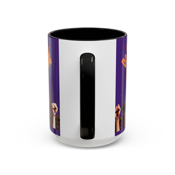 "Do Something" Phoenix & Fists Empowerment Coffee Mug –
