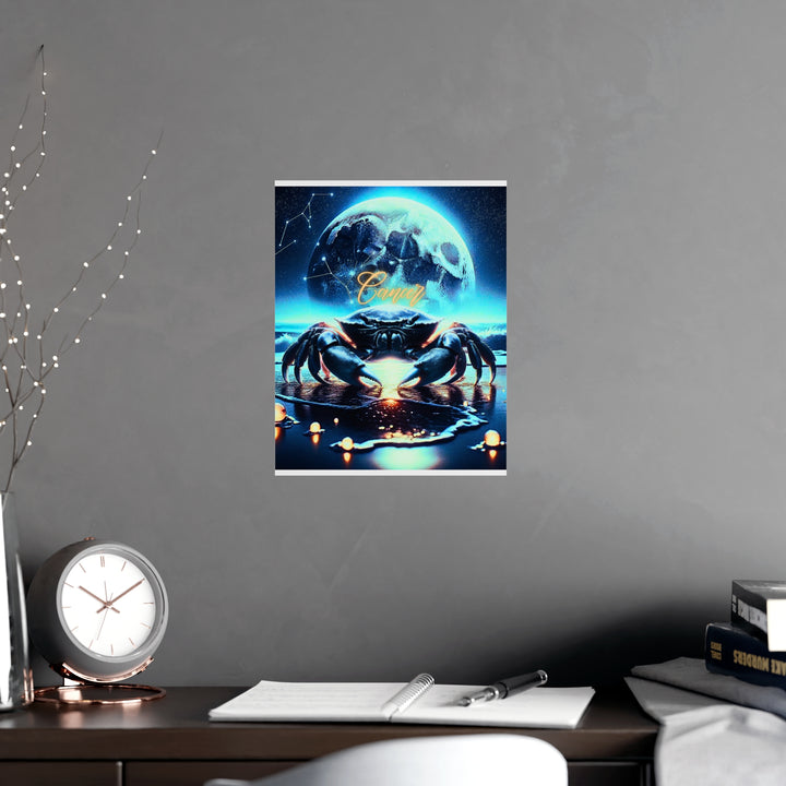 Cancer Zodiac Matte Poster