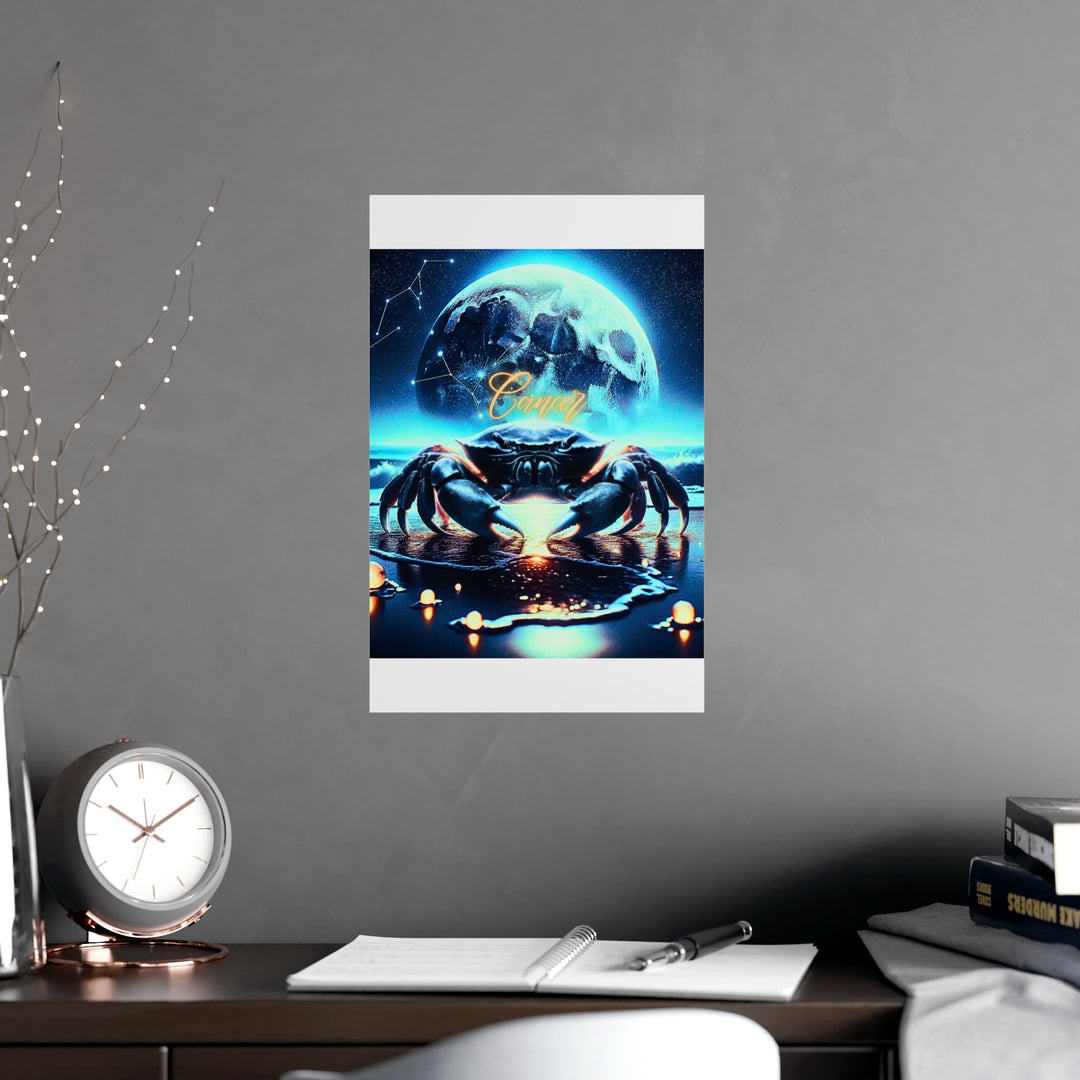 Cancer Zodiac Matte Poster