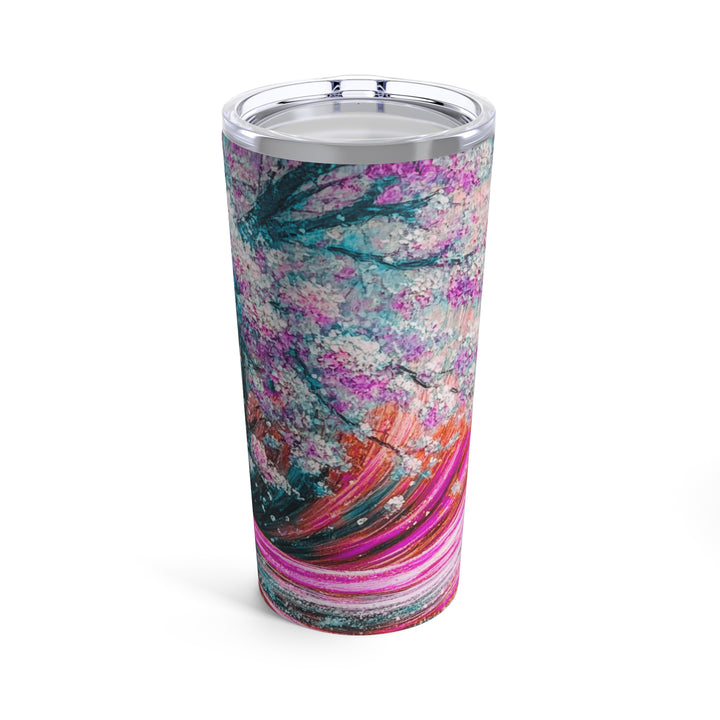 Vibrant Cherry Blossom Tumbler 20oz