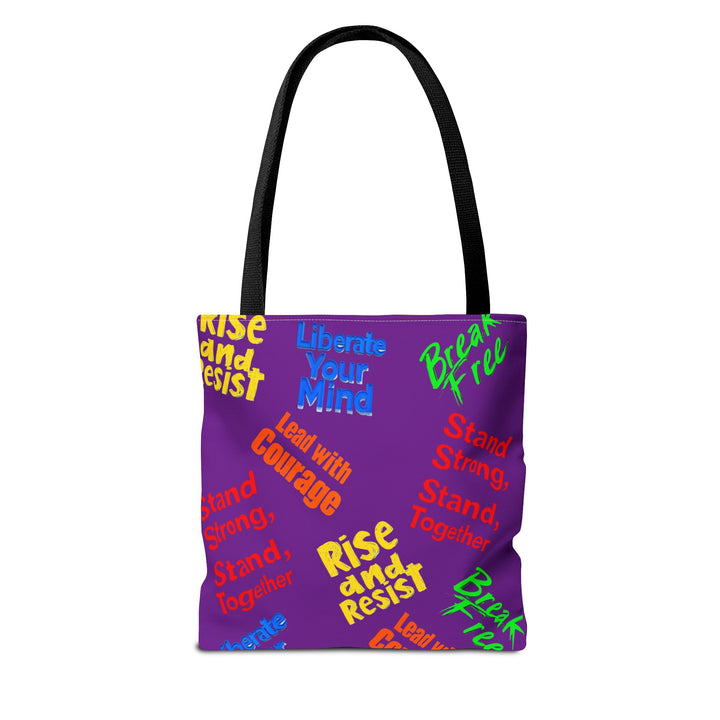 "Do Something" Phoenix & Fist Empowerment Tote Bag - Social Justice Collection