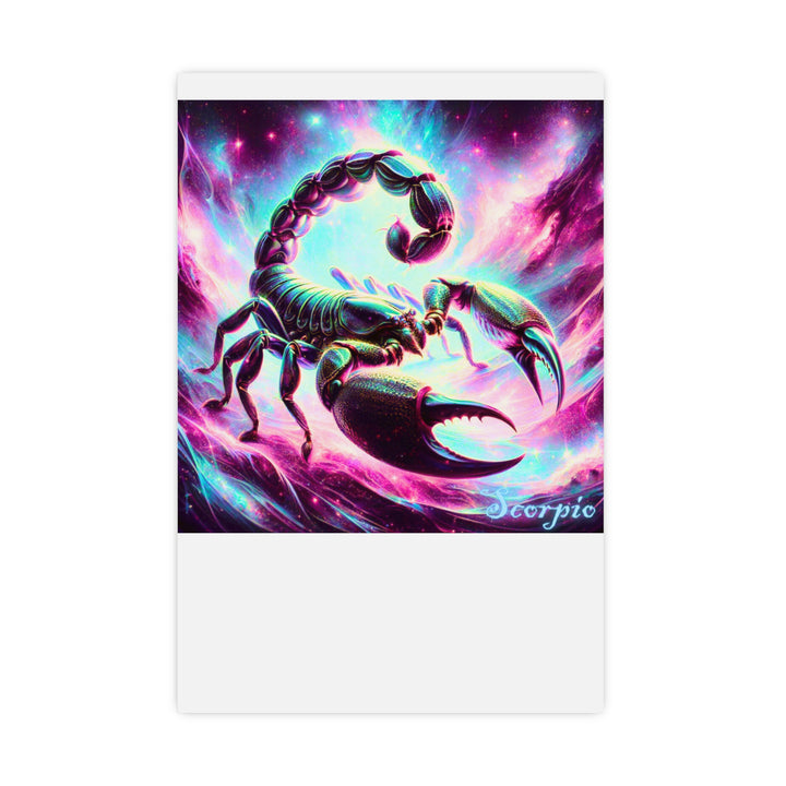 Scorpio Zodiac Matte Poster