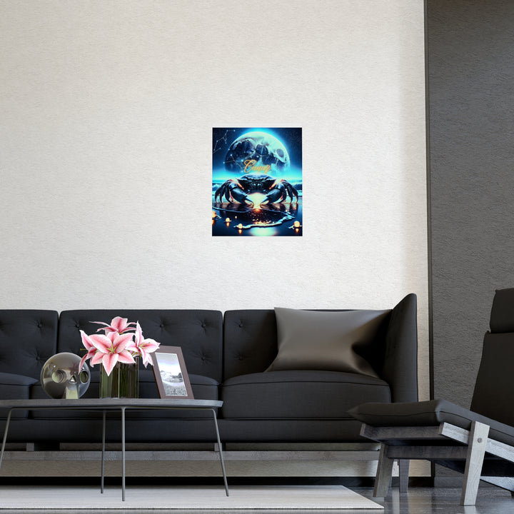 Cancer Zodiac Matte Poster