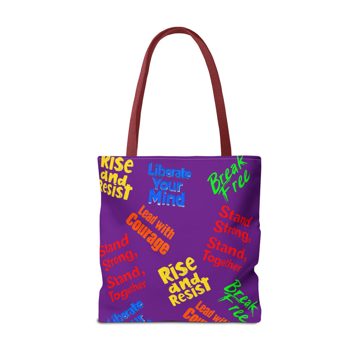 "Do Something" Phoenix & Fist Empowerment Tote Bag - Social Justice Collection