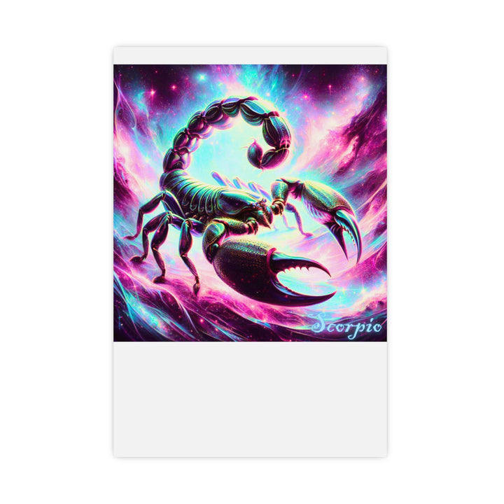 Scorpio Zodiac Matte Poster