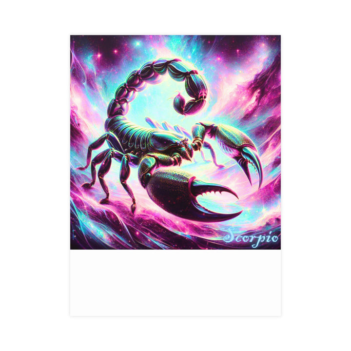Scorpio Zodiac Matte Poster