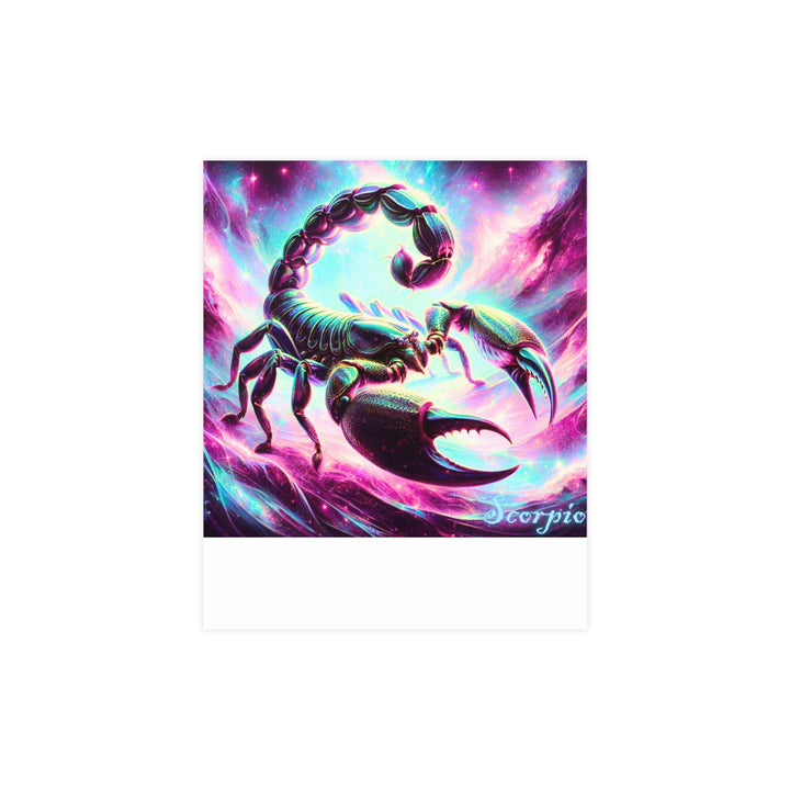 Scorpio Zodiac Matte Poster