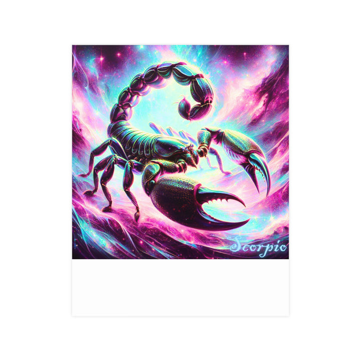 Scorpio Zodiac Matte Poster