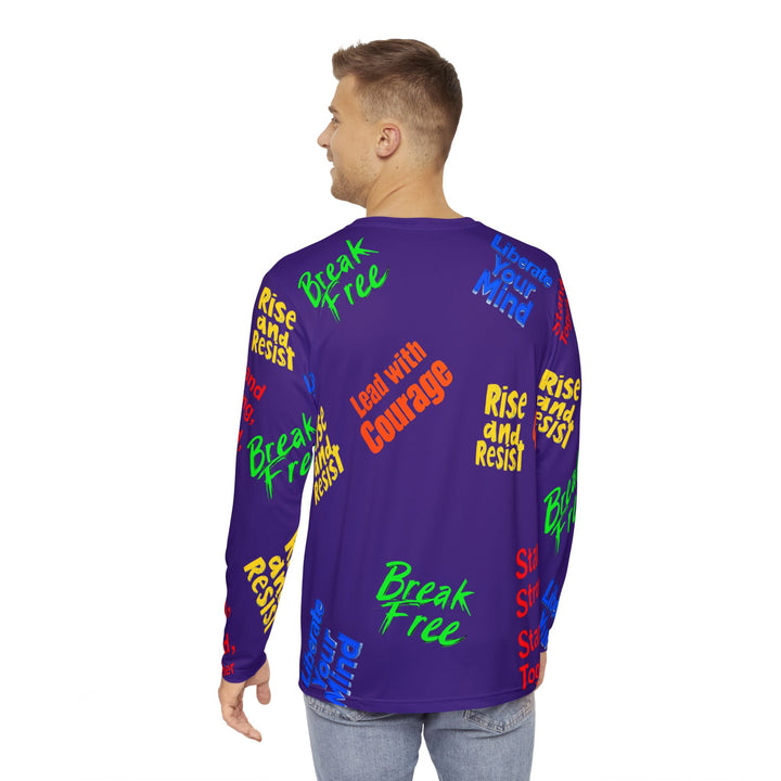 "Do Something" Phoenix Empowerment Long-Sleeve Shirt – Break Free Collection