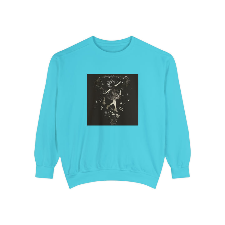 Music Inspired Unisex Garment-Dyed Sweatshirt
