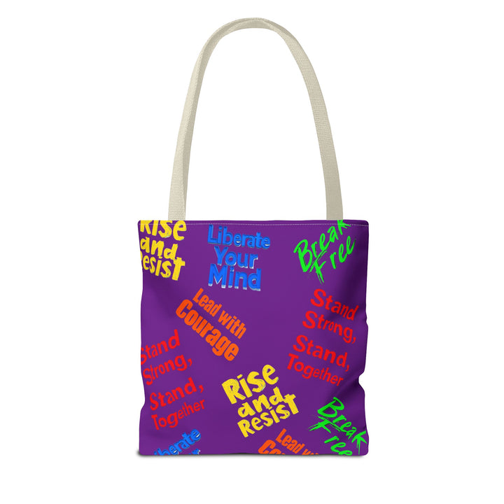 "Do Something" Phoenix & Fist Empowerment Tote Bag - Social Justice Collection