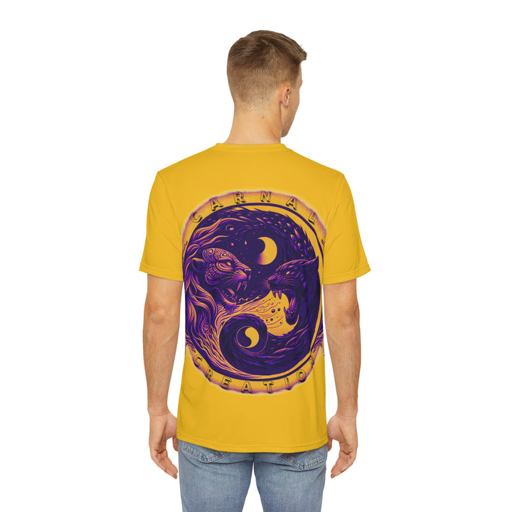Carnal CreationMen's Polyester Tee (Yellow)