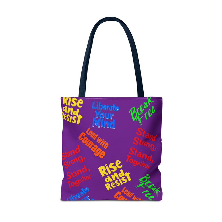 "Do Something" Phoenix & Fist Empowerment Tote Bag - Social Justice Collection