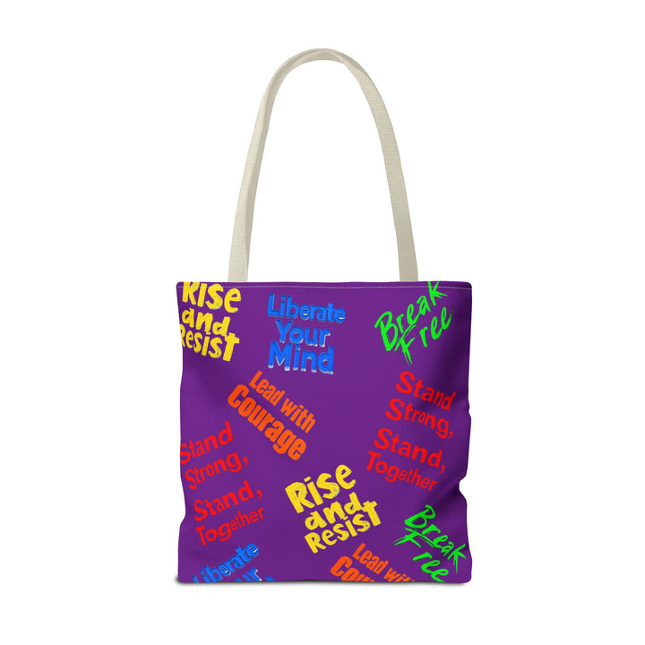 "Do Something" Phoenix & Fist Empowerment Tote Bag - Social Justice Collection