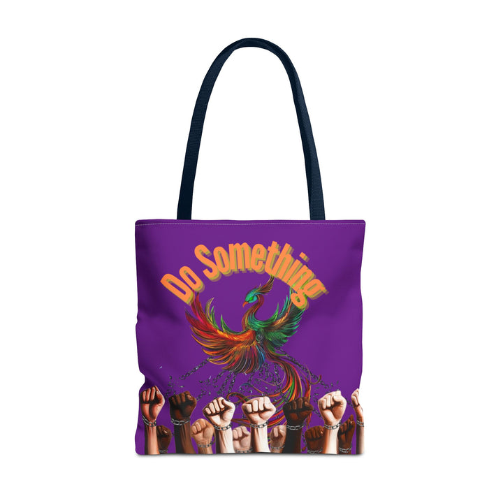 "Do Something" Phoenix & Fist Empowerment Tote Bag - Social Justice Collection