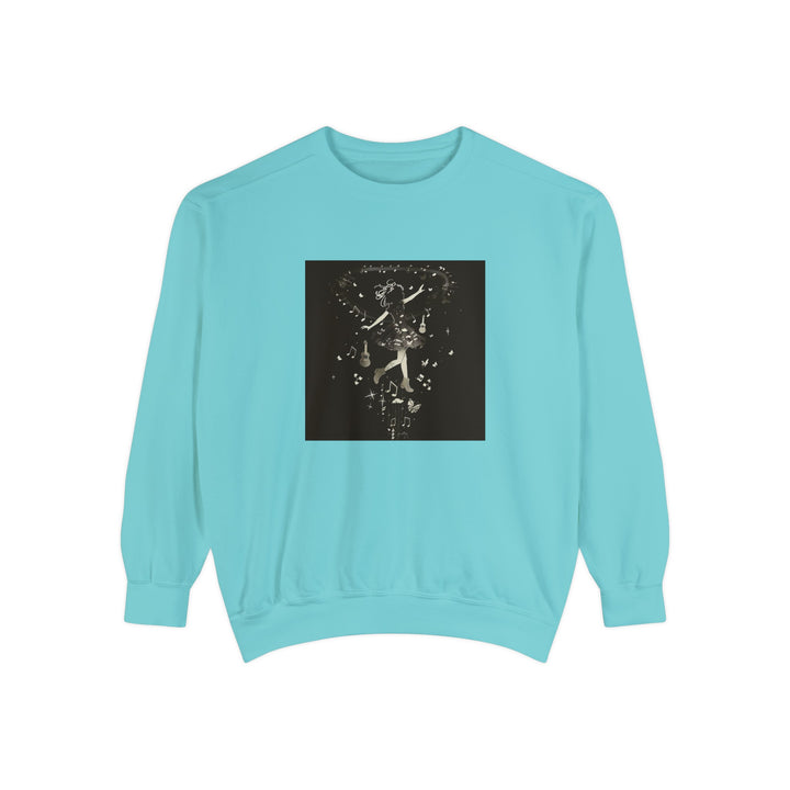 Music Inspired Unisex Garment-Dyed Sweatshirt
