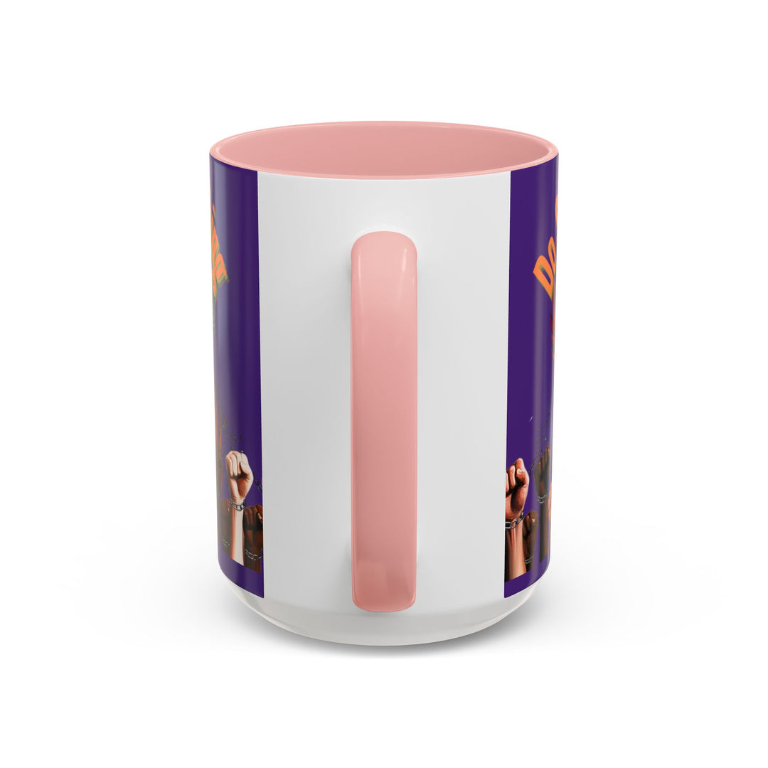 "Do Something" Phoenix & Fists Empowerment Coffee Mug –