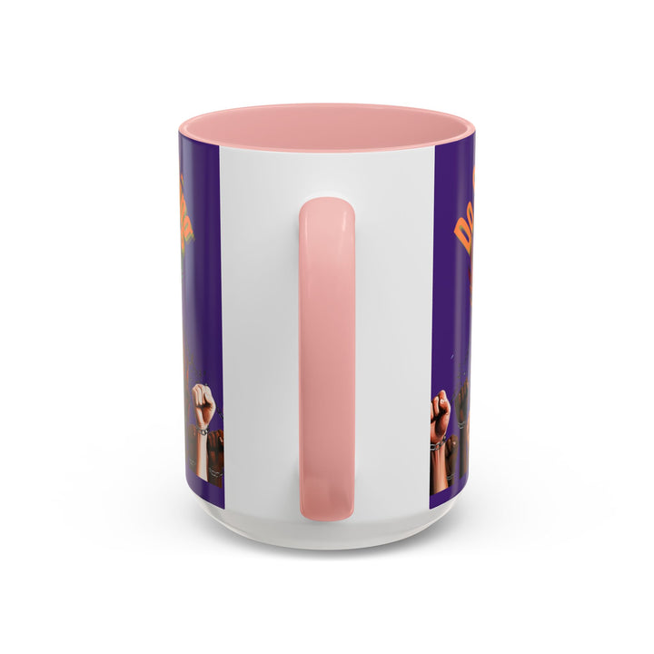 "Do Something" Phoenix & Fists Empowerment Coffee Mug –
