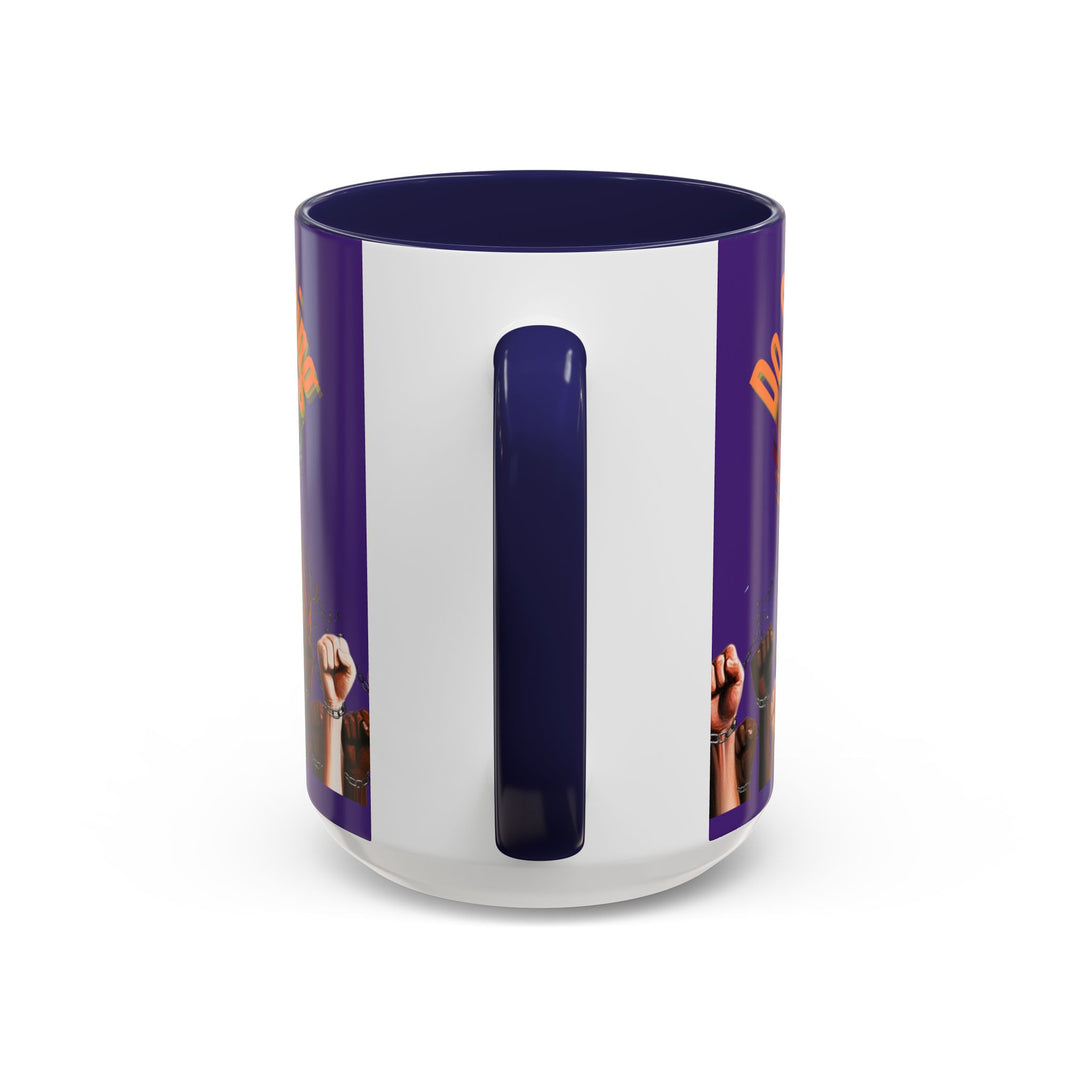 "Do Something" Phoenix & Fists Empowerment Coffee Mug –