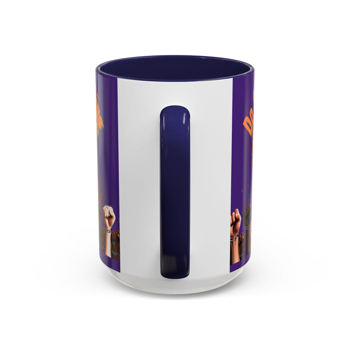 "Do Something" Phoenix & Fists Empowerment Coffee Mug –