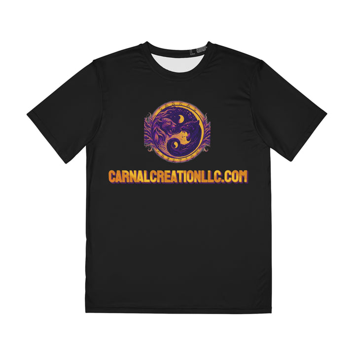 Carnal Creation Men's Polyester Tee (Black)