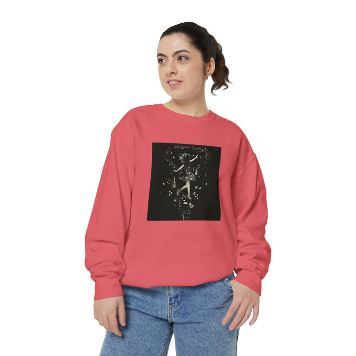 Music Inspired Unisex Garment-Dyed Sweatshirt