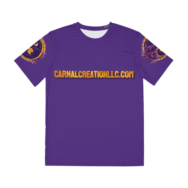 Carnal Creation Men's Polyester Tee (Purple)