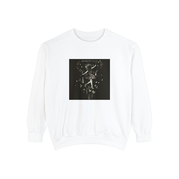 Music Inspired Unisex Garment-Dyed Sweatshirt