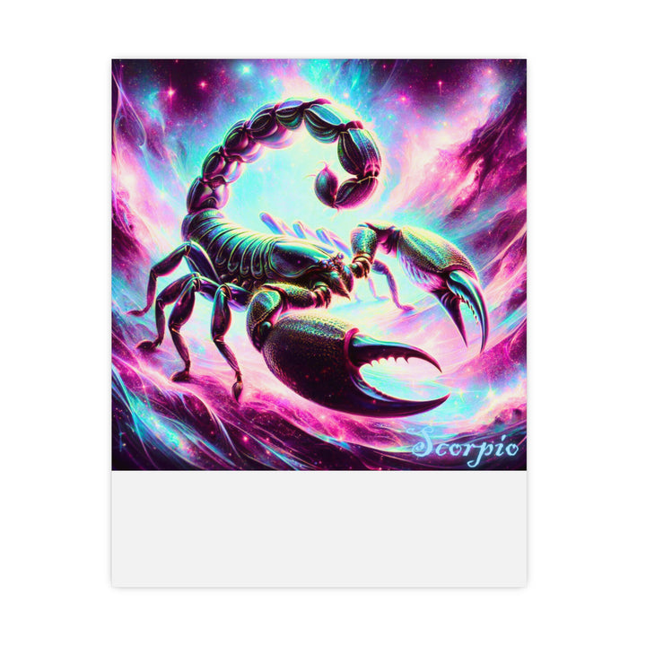 Scorpio Zodiac Matte Poster