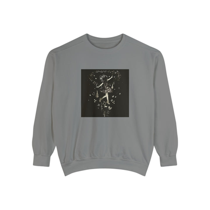 Music Inspired Unisex Garment-Dyed Sweatshirt