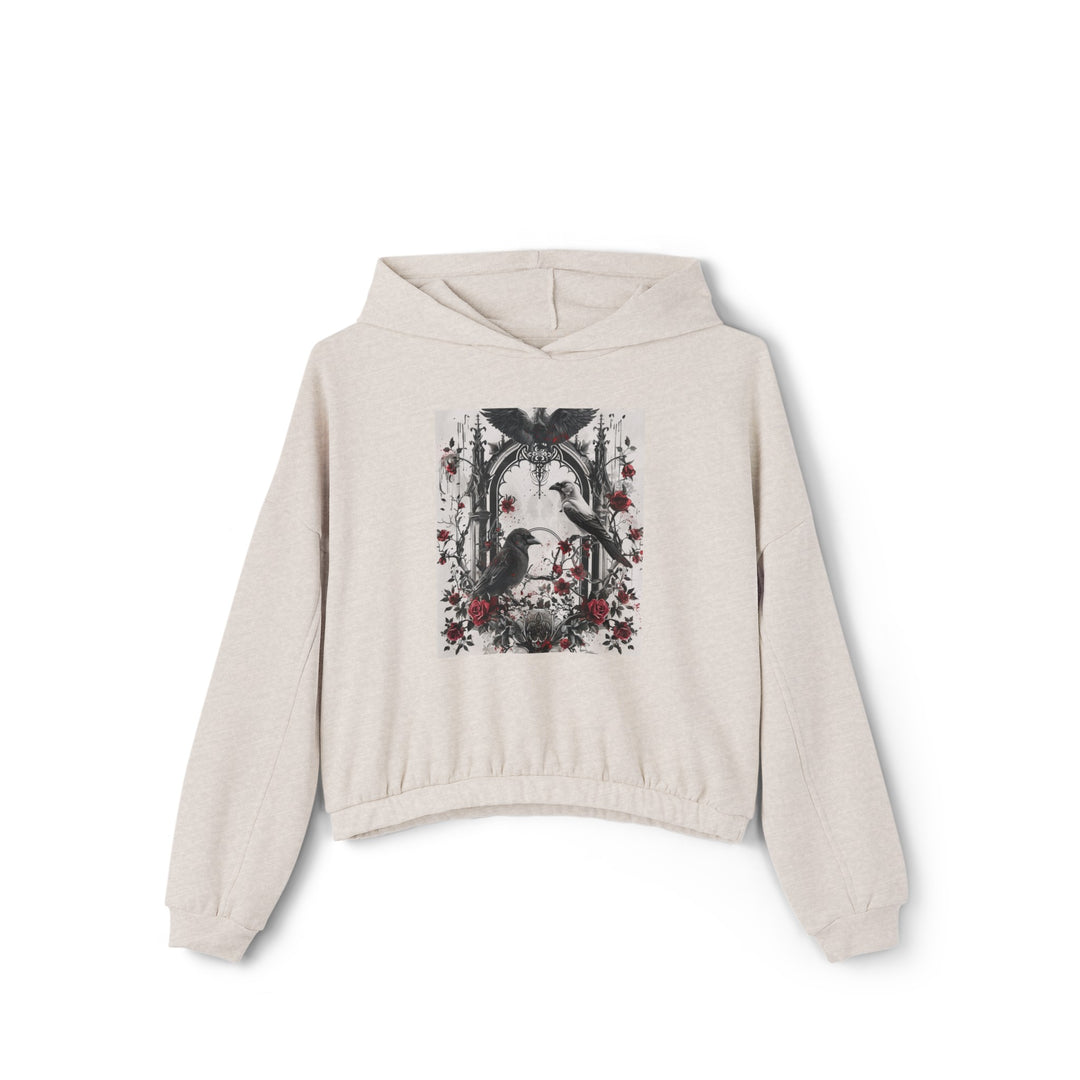 Gothic Women's Cinched Bottom Hoodie