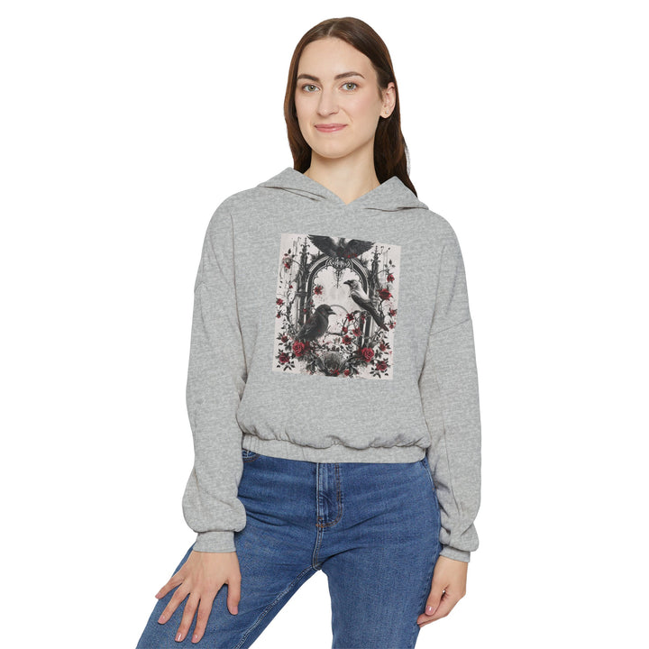 Gothic Women's Cinched Bottom Hoodie