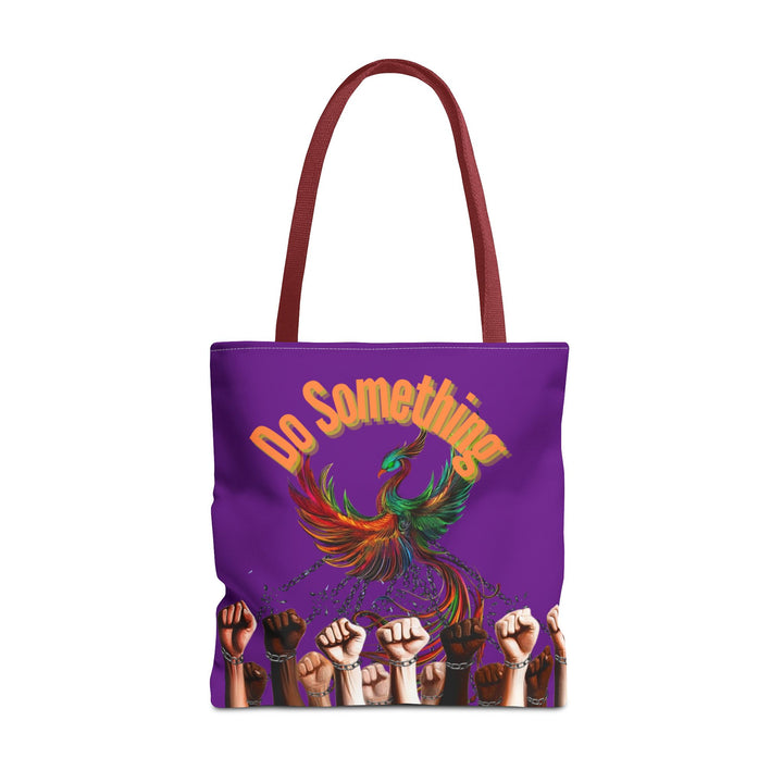 "Do Something" Phoenix & Fist Empowerment Tote Bag - Social Justice Collection
