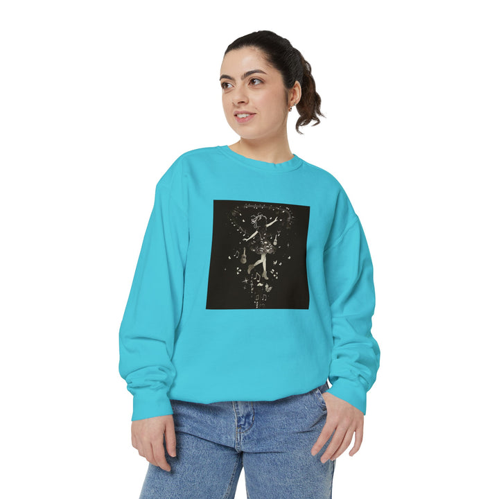 Music Inspired Unisex Garment-Dyed Sweatshirt