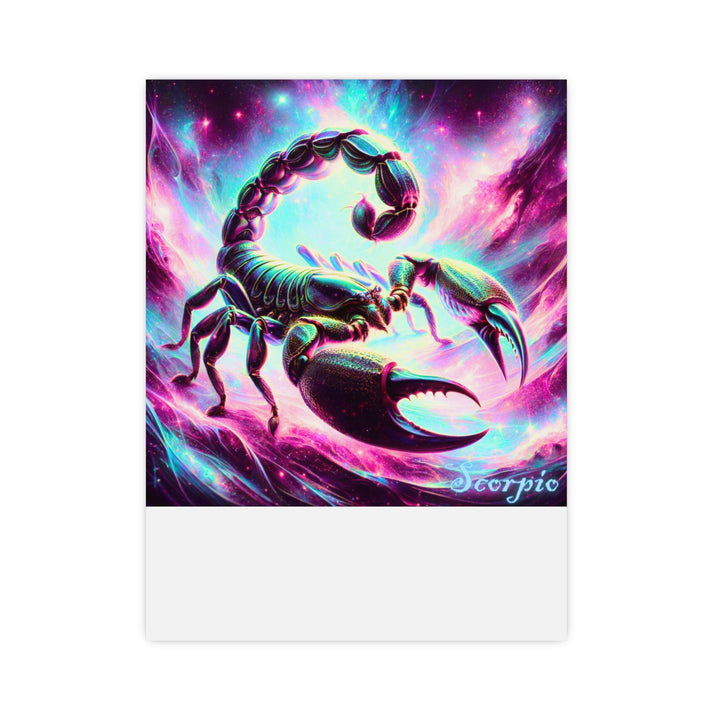 Scorpio Zodiac Matte Poster