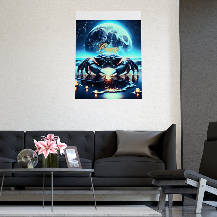 Cancer Zodiac Matte Poster