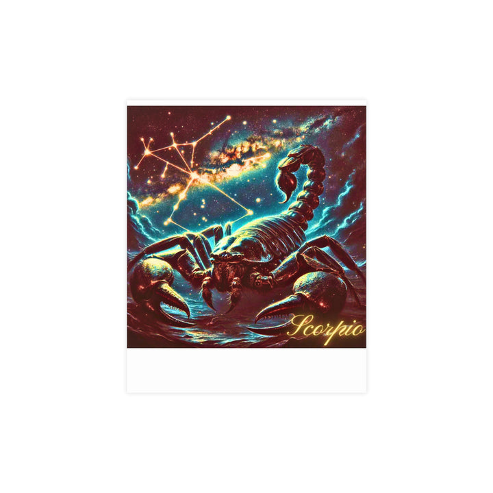 Scorpio Zodiac Matte Poster