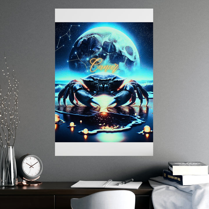 Cancer Zodiac Matte Poster